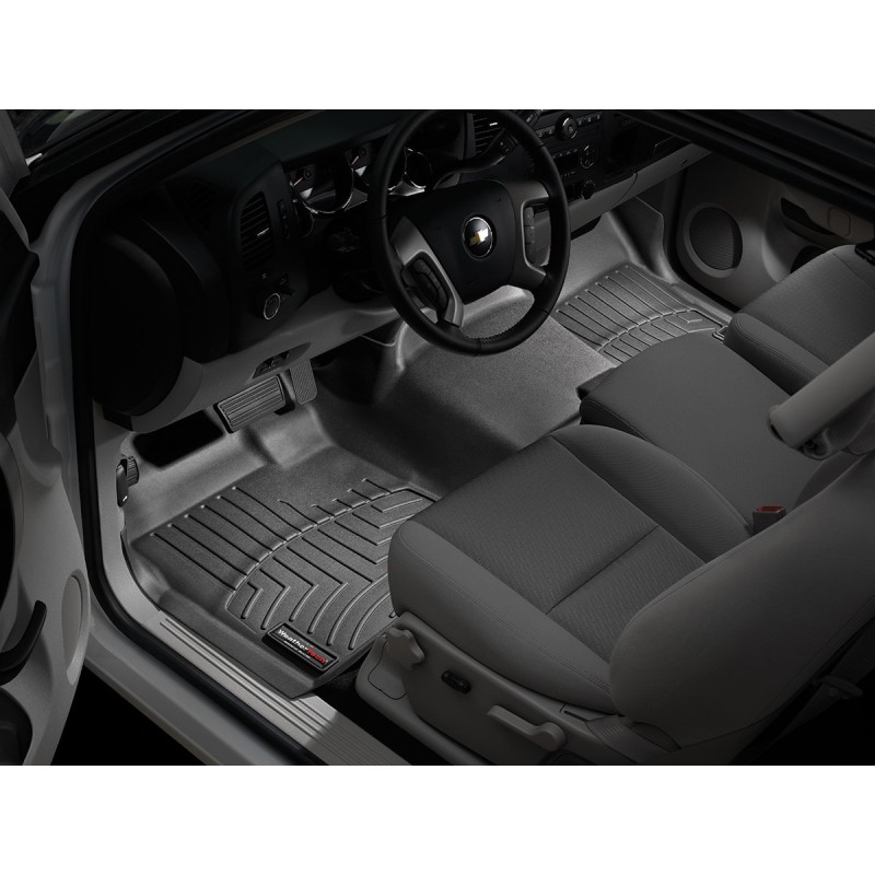 07- GM P/U Crew Cab Front Floor Liners Black