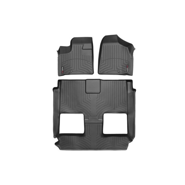 12- Grand Caravan Front & Rear Floorliners
