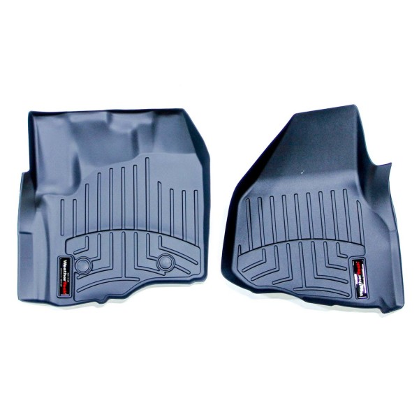 12- Ford F250 Front Floor Liners Black