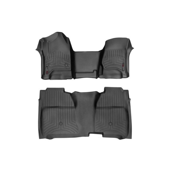 Black Front and Rear Flo orliners Chevrolet Silve