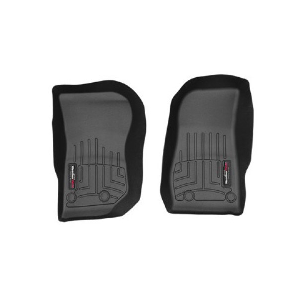 14- Wrangler Front Floor Liners Black