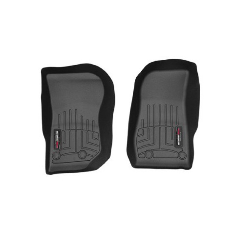 14- Wrangler Front Floor Liners Black