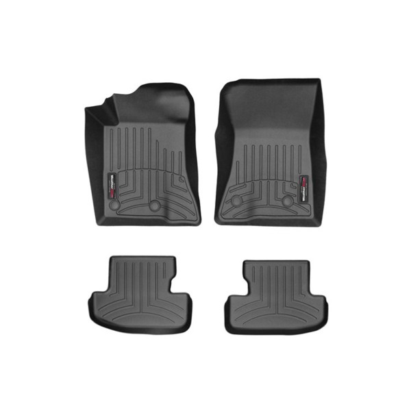Black Front And Rear Floorliners