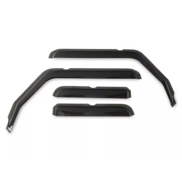 Dark Tint Side Window Deflectors
