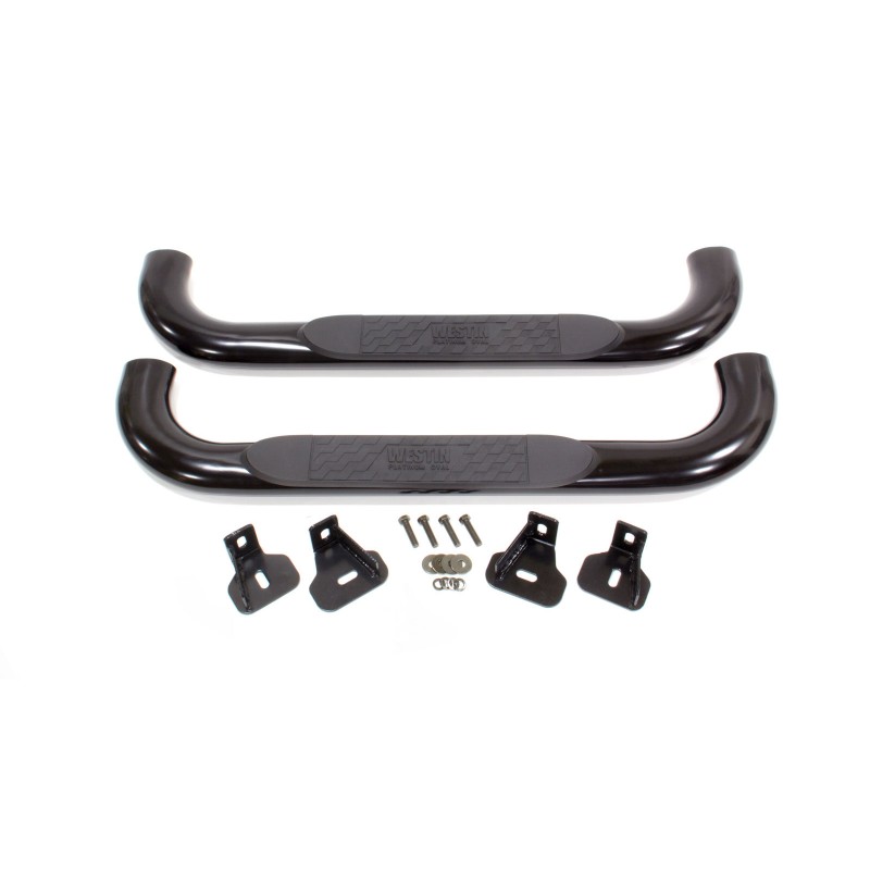 99-06 GM Full Size Reg Cab Oval Step Bar Black