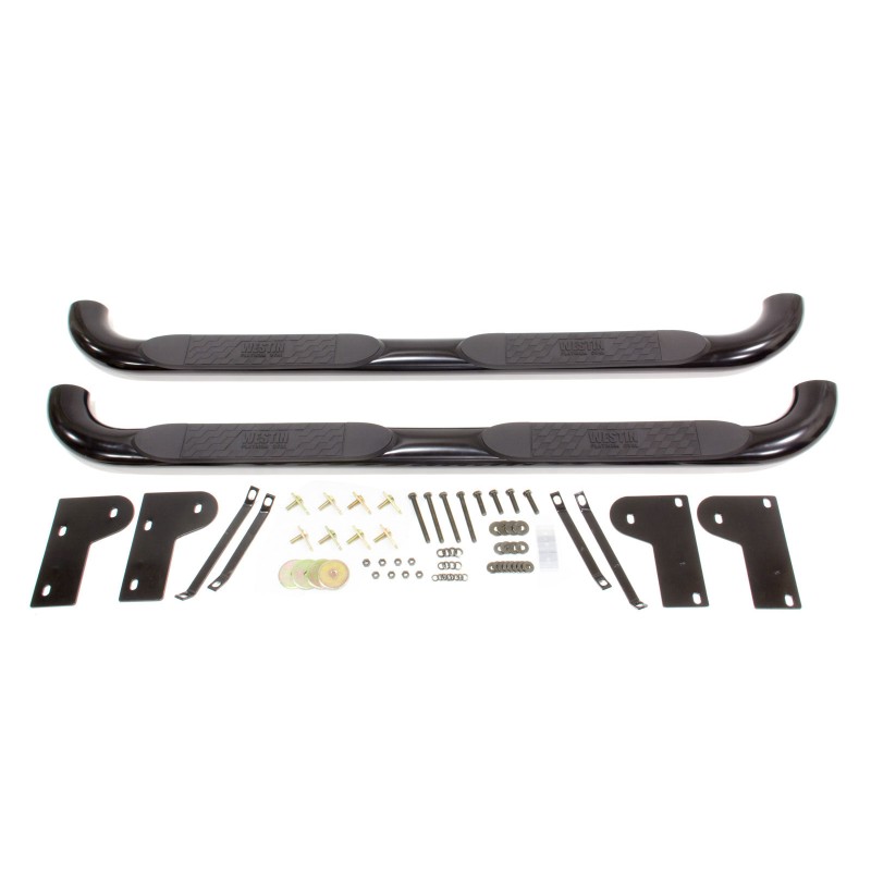 02-07 Dodge Ram Quad Cab Oval Step Bar Black