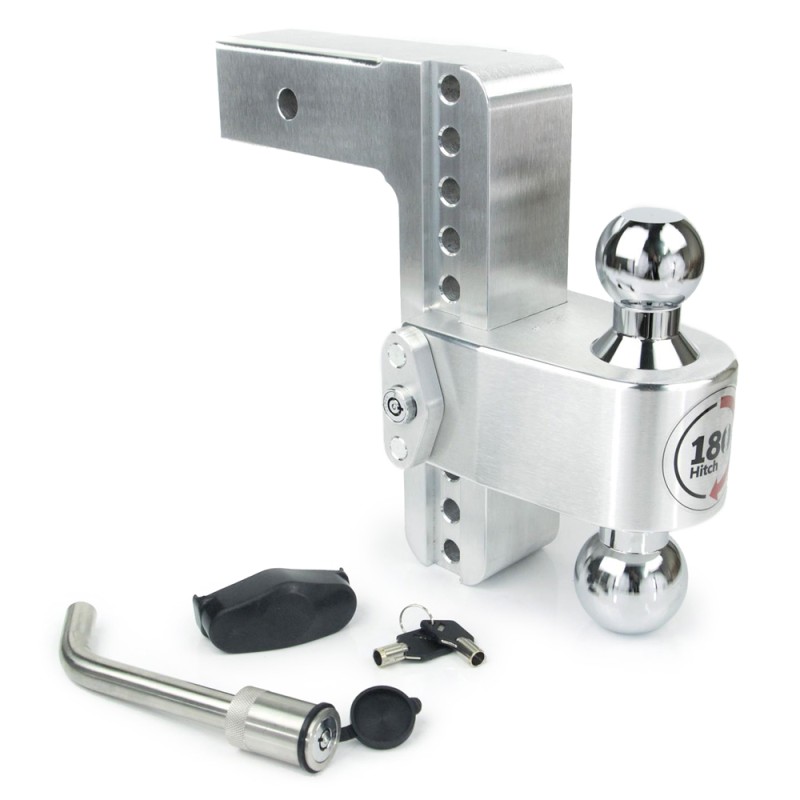 Turnover Ball 8in Drop Hitch w/ 2.5in Shank