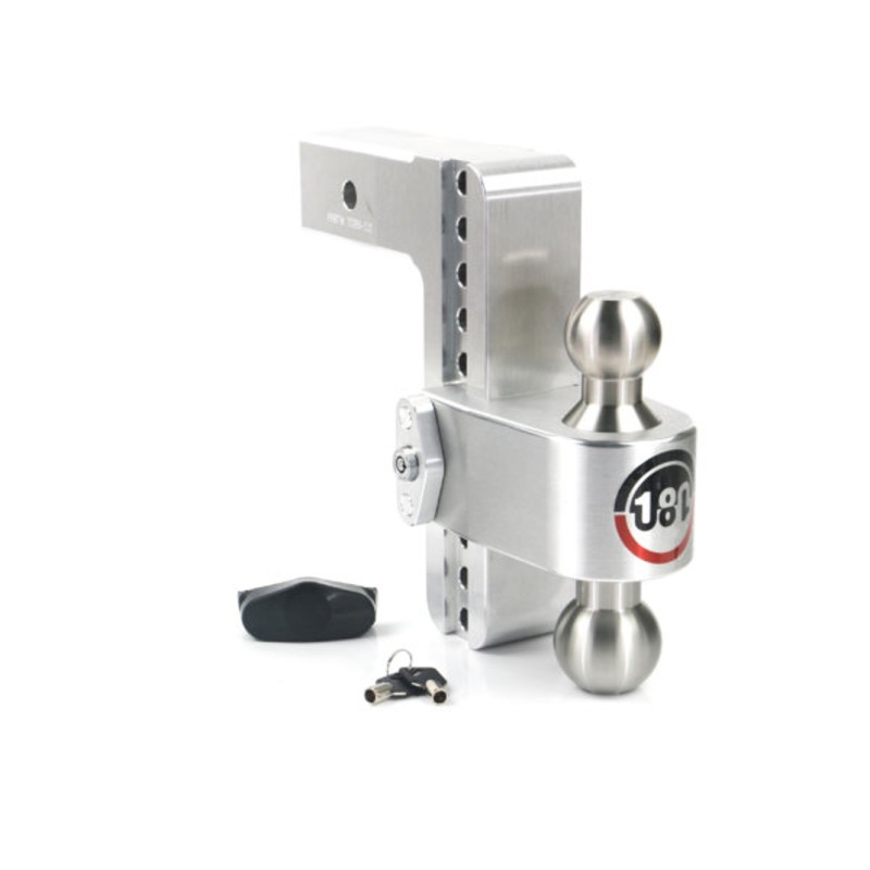 Turnover Ball 8in Drop Hitch w/ 2.5in Shank