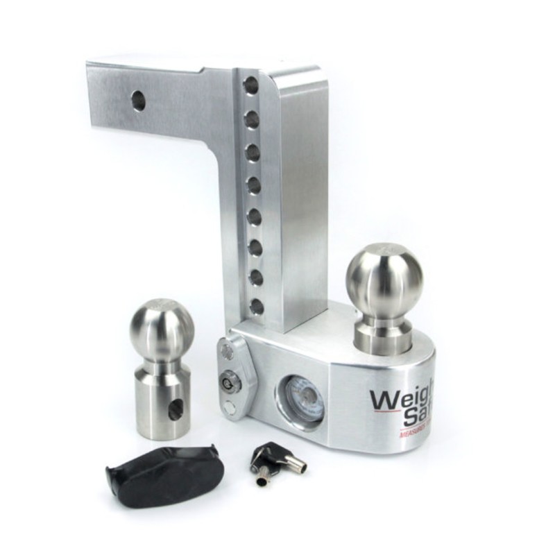 Weigh Safe 8in Drop Hitc h w/ 2.5in Shank